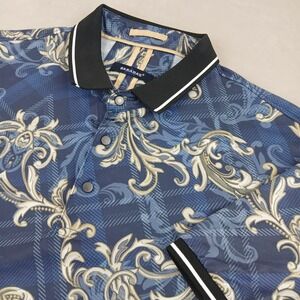 Barabas XL Mens Polo Shirt Designer Baroque 22x27 **Fits Medium ***